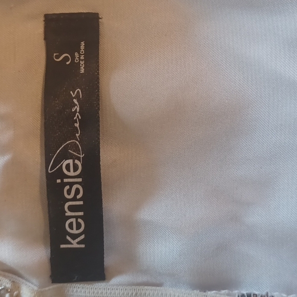 Kensie pretty Bronzey / coppery metallic lined dress . Size small. Parties! - Picture 6 of 9